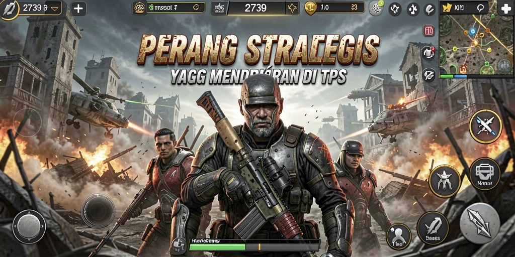 Gameplay seru dan menegangkan dalam 2739 di TPS.