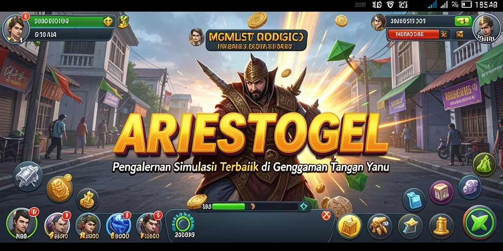 Menampilkan gameplay menarik ARIESTOGEL dalam simulasi yang imersif.