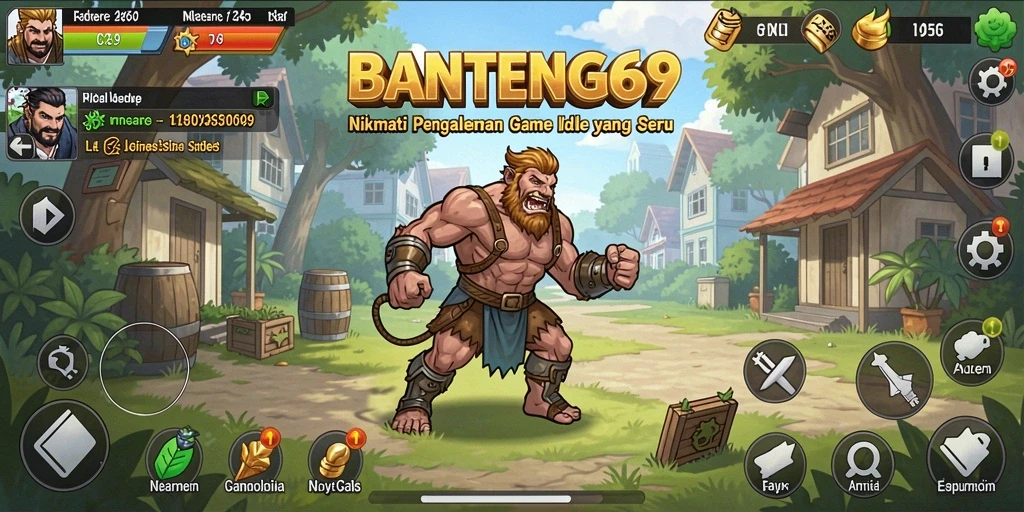 Tampilan gameplay BANTENG69 yang menarik dan interaktif.
