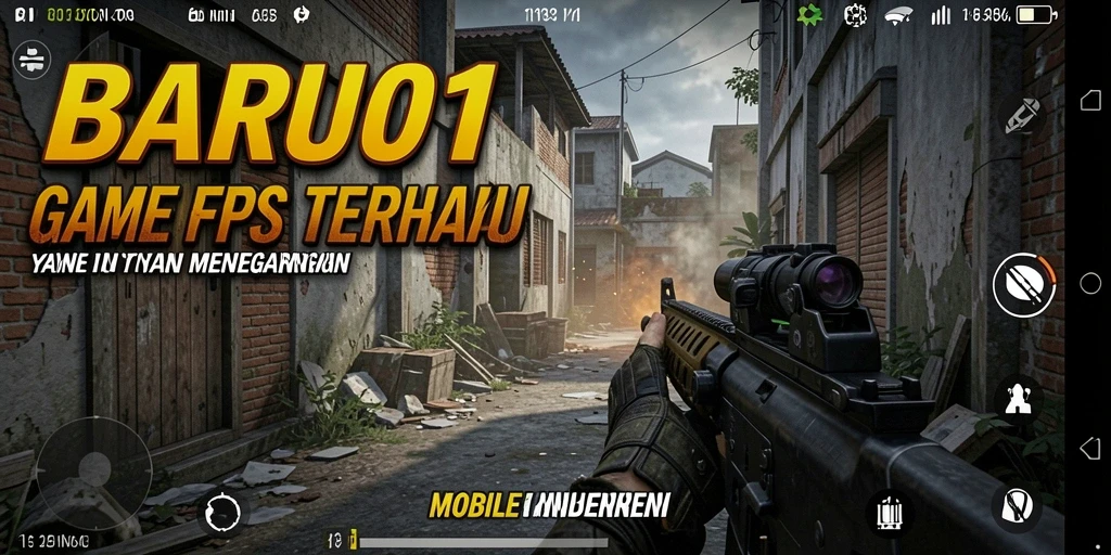 Tampilan penuh aksi dari gameplay BARU01 yang seru.