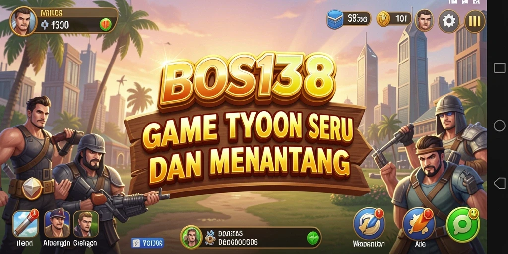 Tampilan gameplay BOS138 yang mengasyikkan dan penuh tantangan.