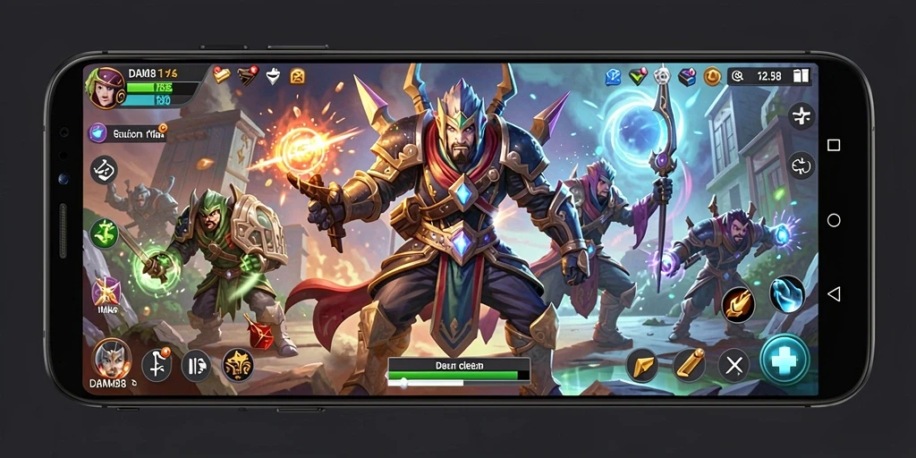 Tangkapan layar dari gameplay strategis yang mengasyikkan.