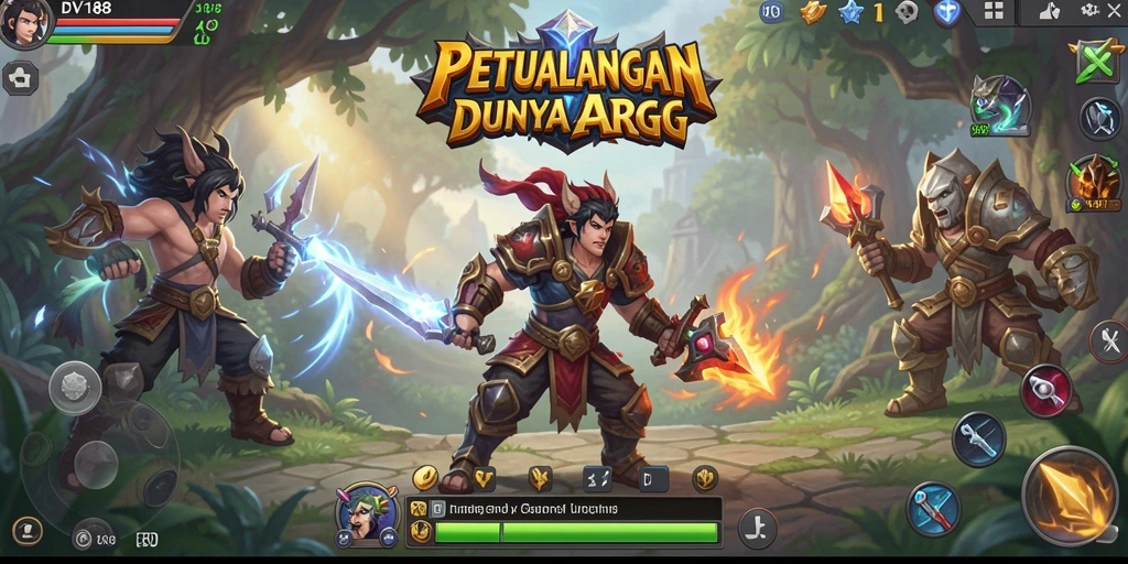 Menampilkan pertarungan seru dan petualangan di dunia ARPG.