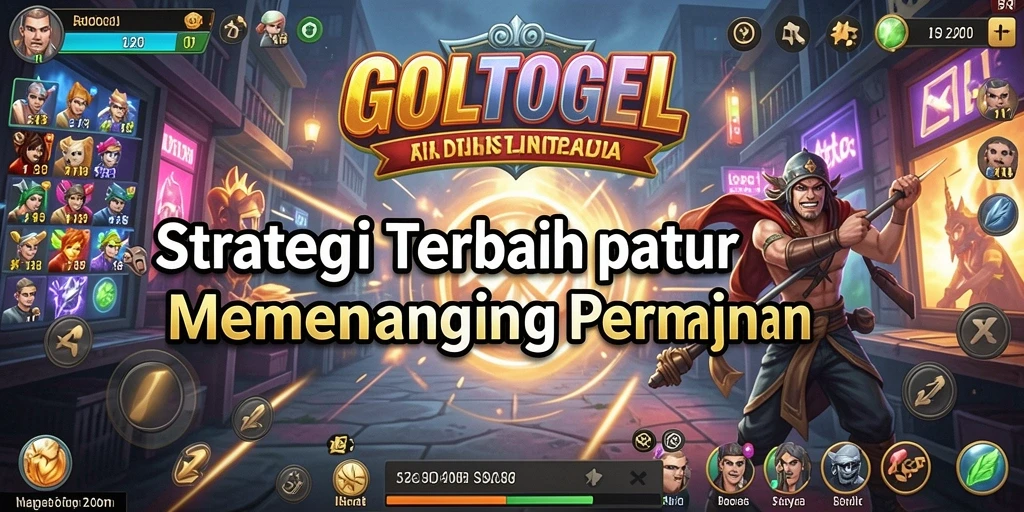 Tampilan gameplay GOLTOGEL dengan strategi mendebarkan.