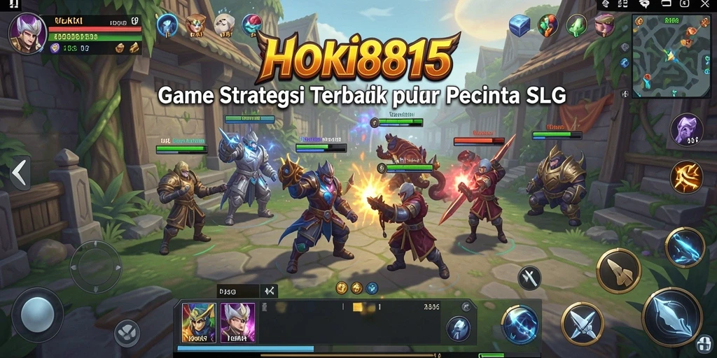 Tampilan gameplay HOKI8815 yang menarik dan penuh aksi.