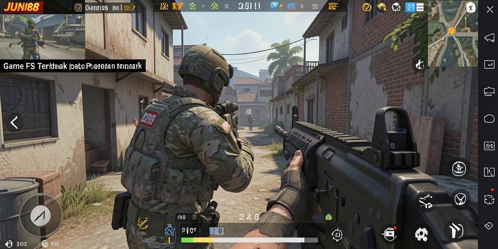 Gameplay seru dan intens di <strong>JUN88</strong> dengan aksi tembak-menembak yang mendebarkan.