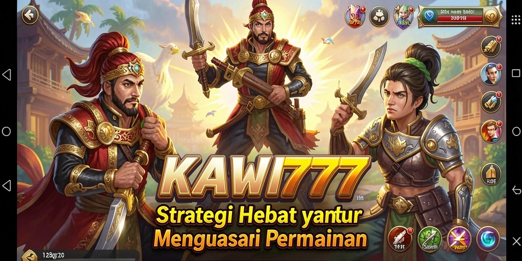 Tangkapan layar KAWI777 menampilkan aksi strategi yang mendebarkan.