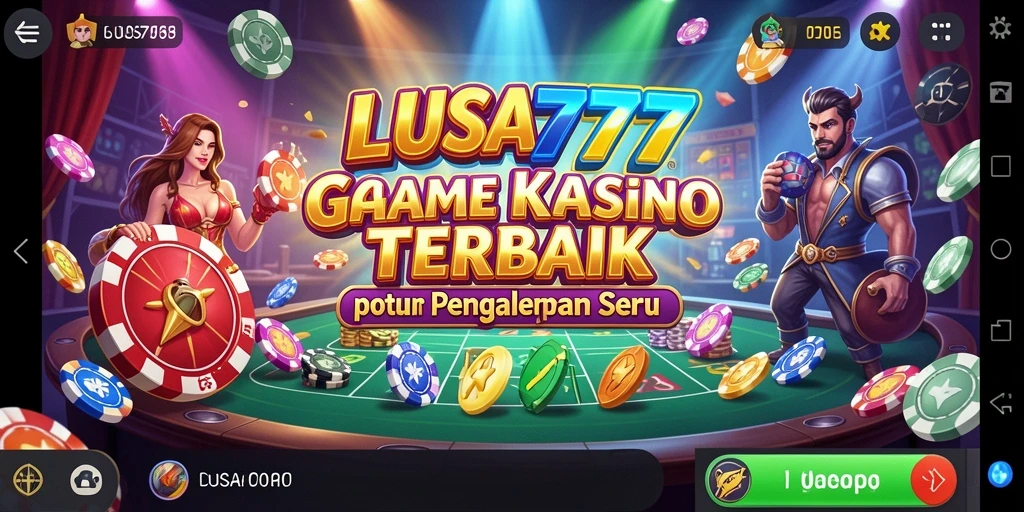 Tampilan gameplay menarik di LUSA777 dengan grafik memukau.