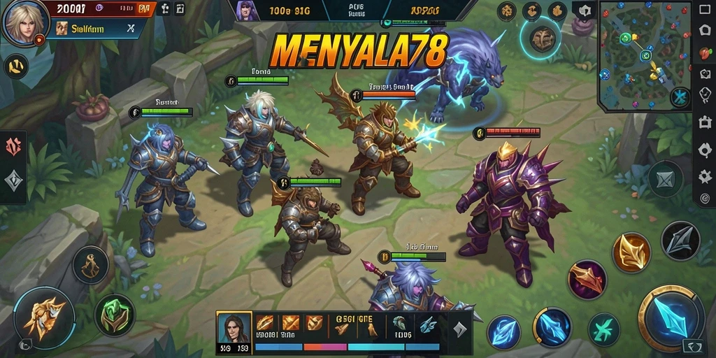Screenshot menampilkan aksi seru dalam <strong>MENYALA78</strong> dengan strategi yang menegangkan.