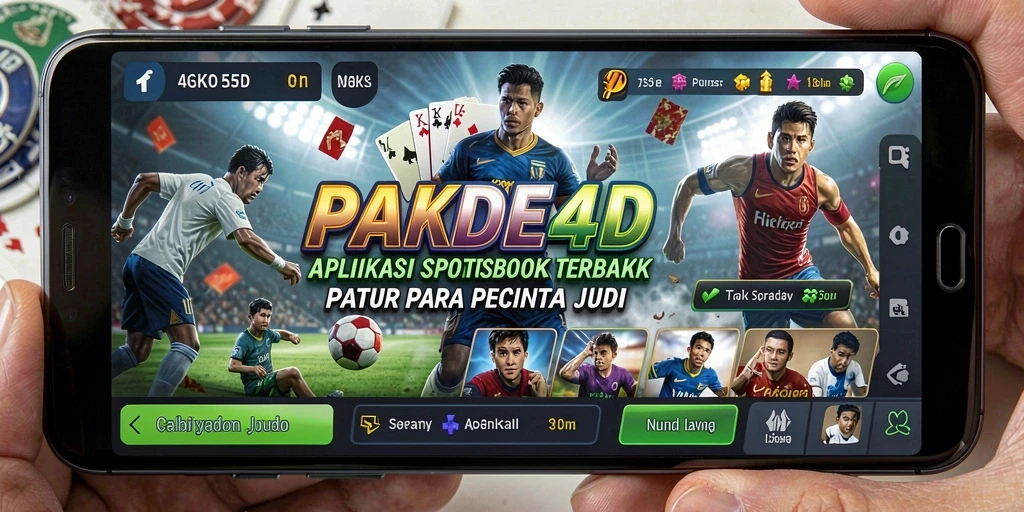 Tangkapan layar utama dari gameplay taruhan di PAKDE4D.