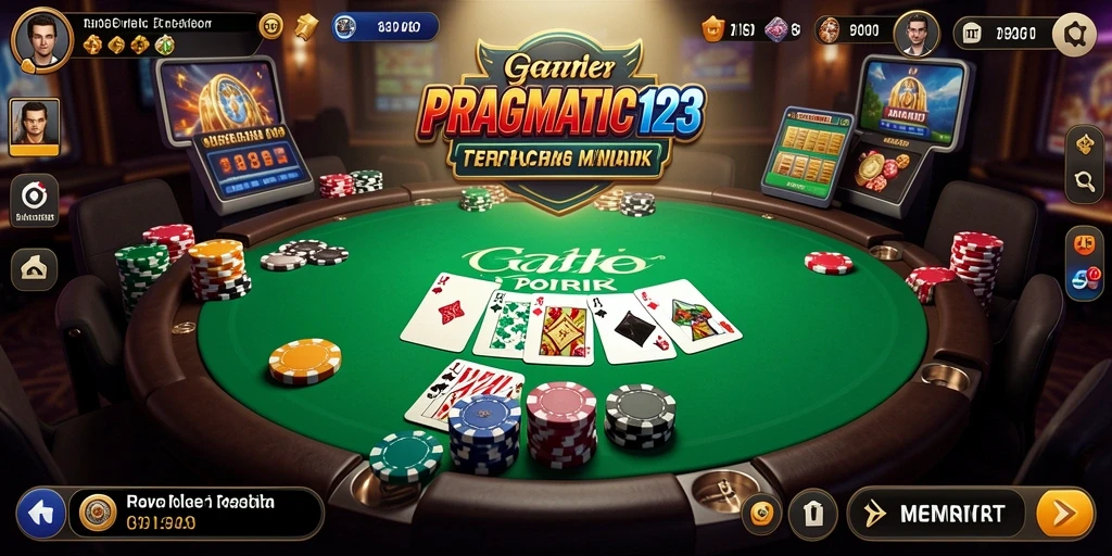 Tampilan menarik dari gameplay <strong>PRAGMATIC123</strong> yang penuh aksi poker.