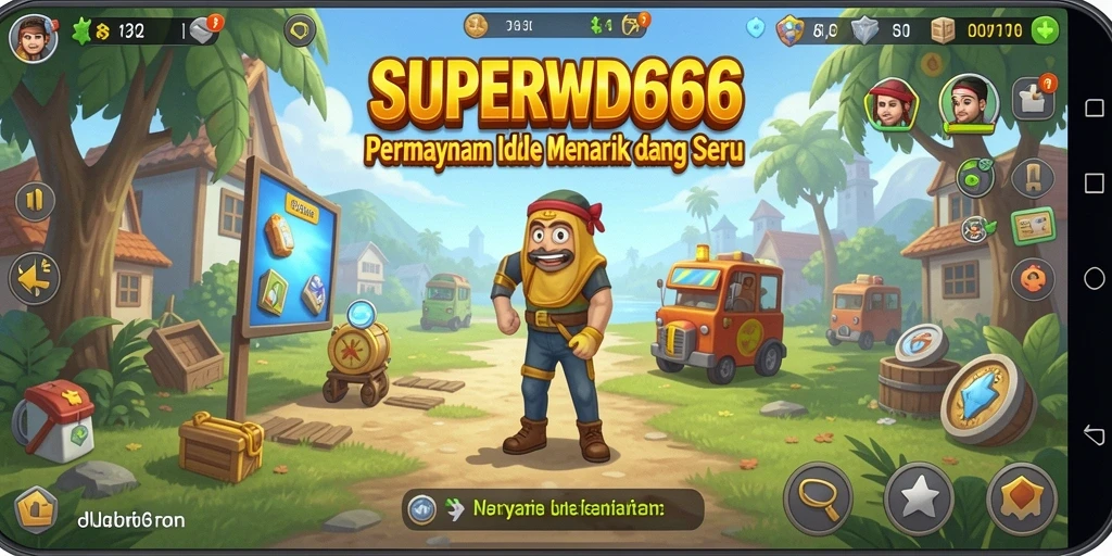 Tangkapan layar gameplay SUPERWD666 yang menarik dan penuh warna.
