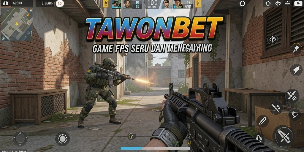 Tangkapan layar yang menunjukkan aksi mendebarkan dalam gameplay FPS.