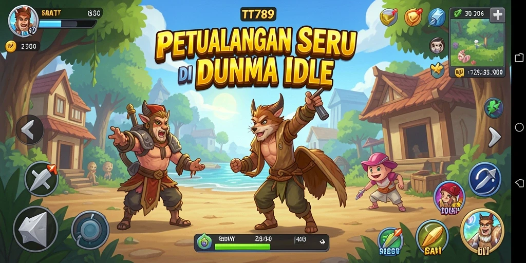 Tampilan gameplay menarik dalam TT789 yang menampilkan strategi Idle.